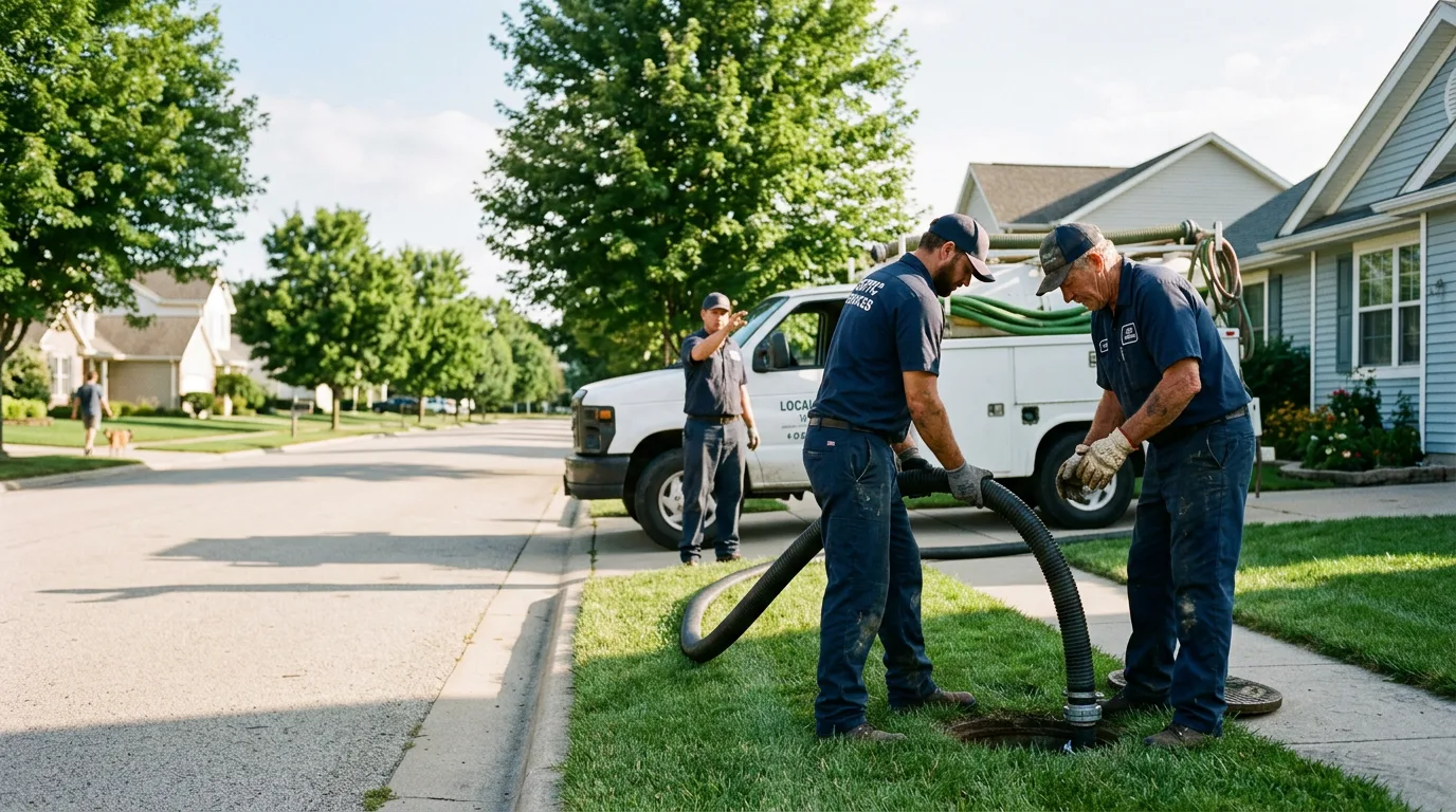 Septic Tank Cleaning in White Mills, PA